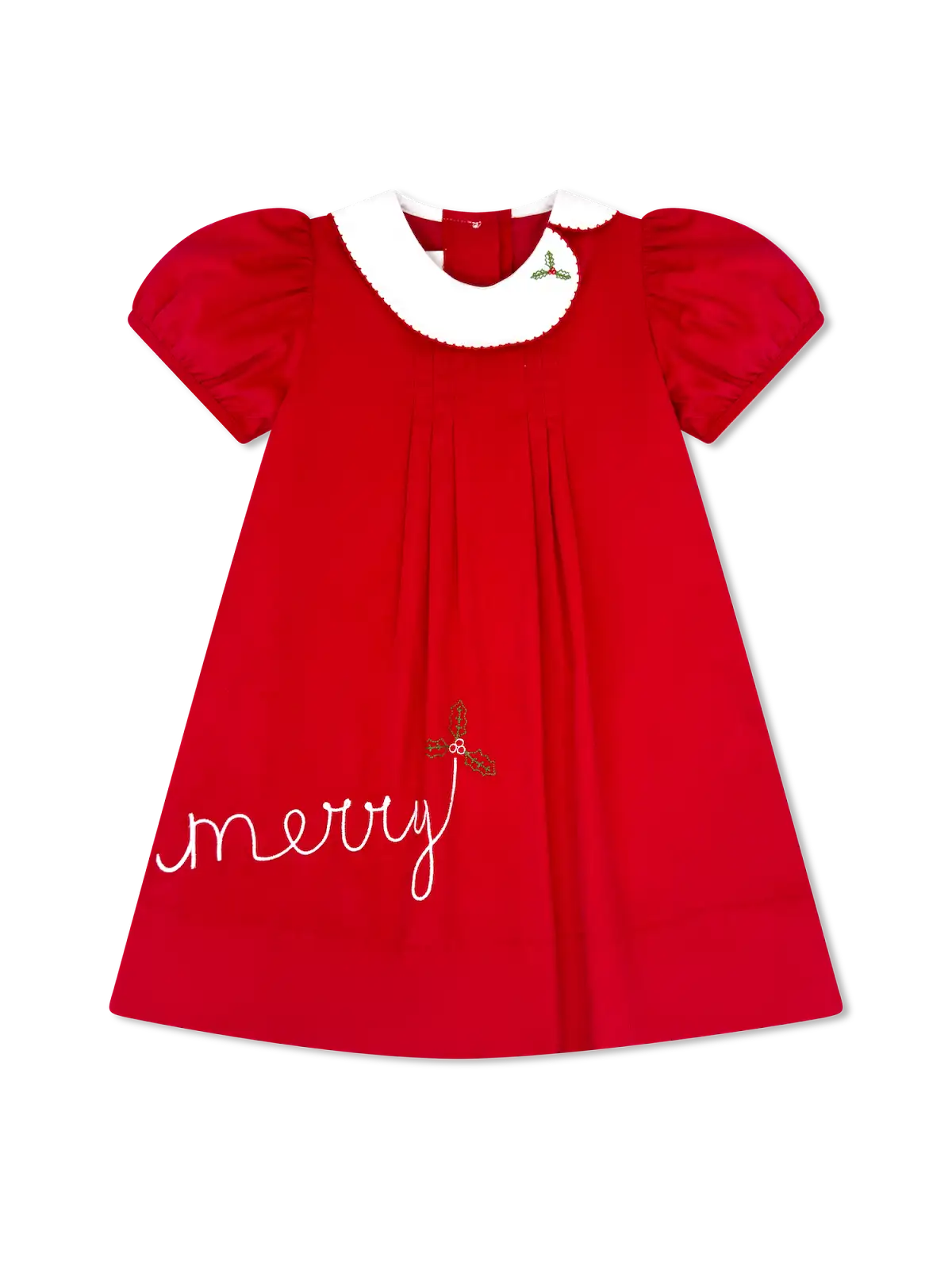 Elosie Dress High Point Red Corduroy, Merry
