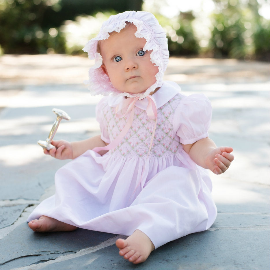 Rosebud Diamond Smocked Dress 2 Options