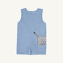 Jack Keene Jon Jon Corduroy Beale Street Blue with Lion