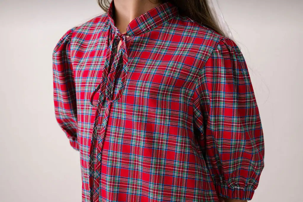 Sophia Dress Hawthorn Plaid