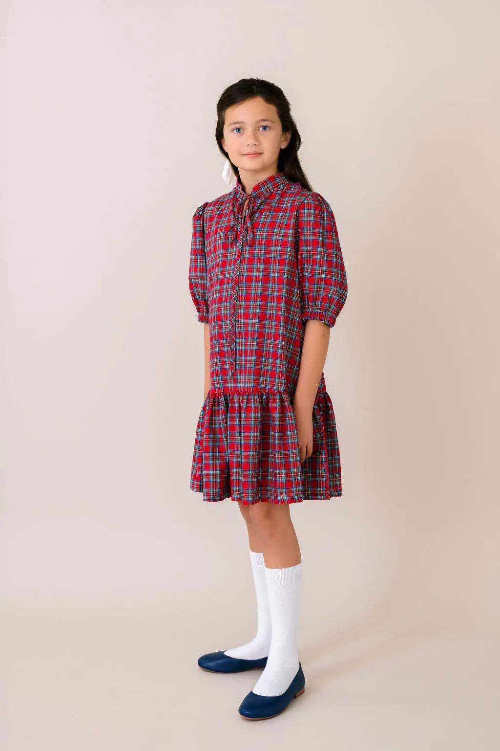 Sophia Dress Hawthorn Plaid