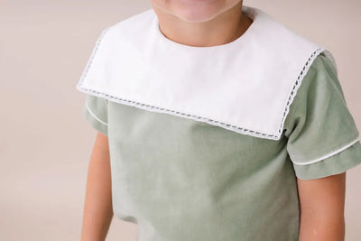 Christian Short Set On Leyland Green Velvet