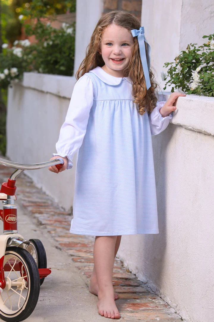 Jillian Jumper Light Blue Stripe