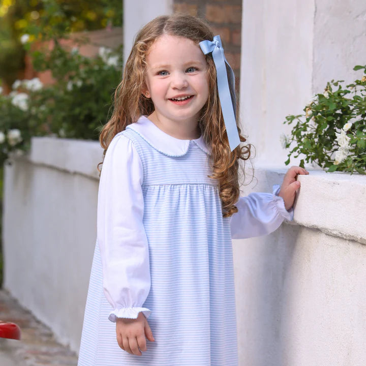 Jillian Jumper Light Blue Stripe