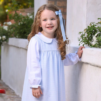 Jillian Jumper Light Blue Stripe