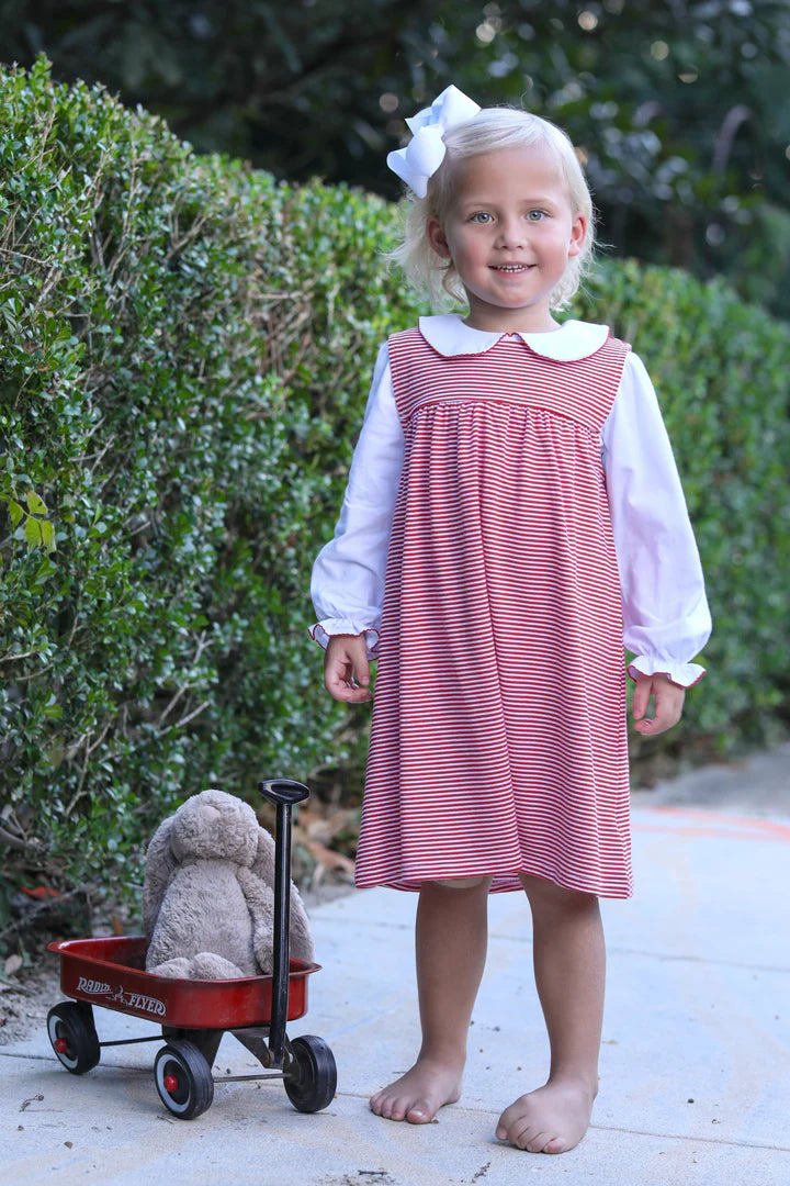 Jillian Jumper Red Stripe