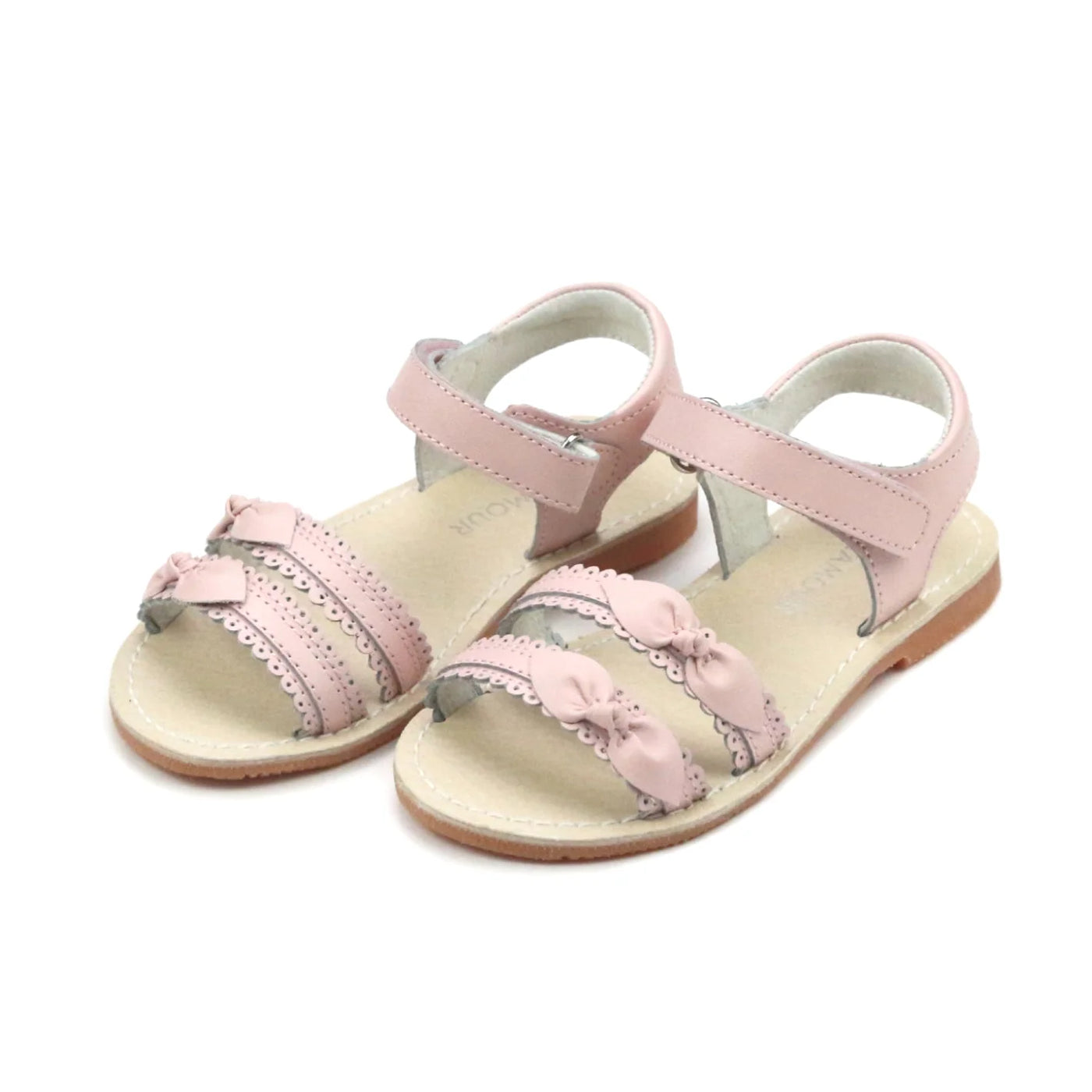 Josie Scalloped Sandal Pink