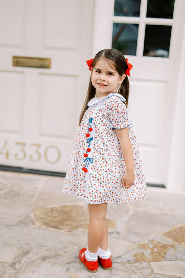 Foliage Cherry Dress
