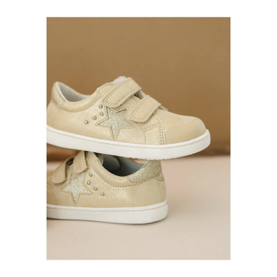 Lani Star Studded Sneaker Gold