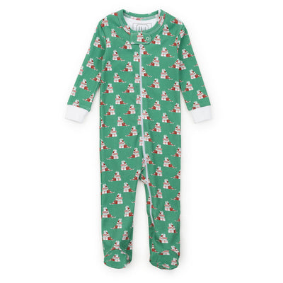 Parker Zipper Pajama Santa's Helper