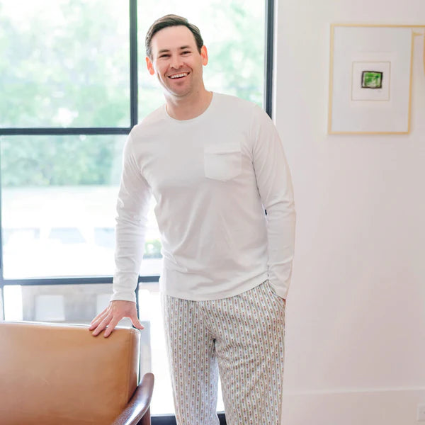 Brent Men's Hangout Pant Nutcracker Stripe