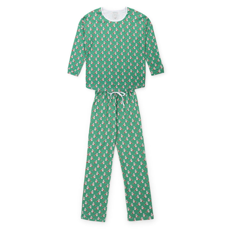 Audrey Pajama Pant Set Adult Santa's Helper