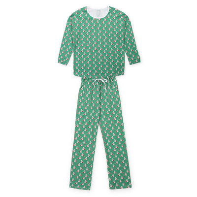 Audrey Pajama Pant Set Adult Santa's Helper