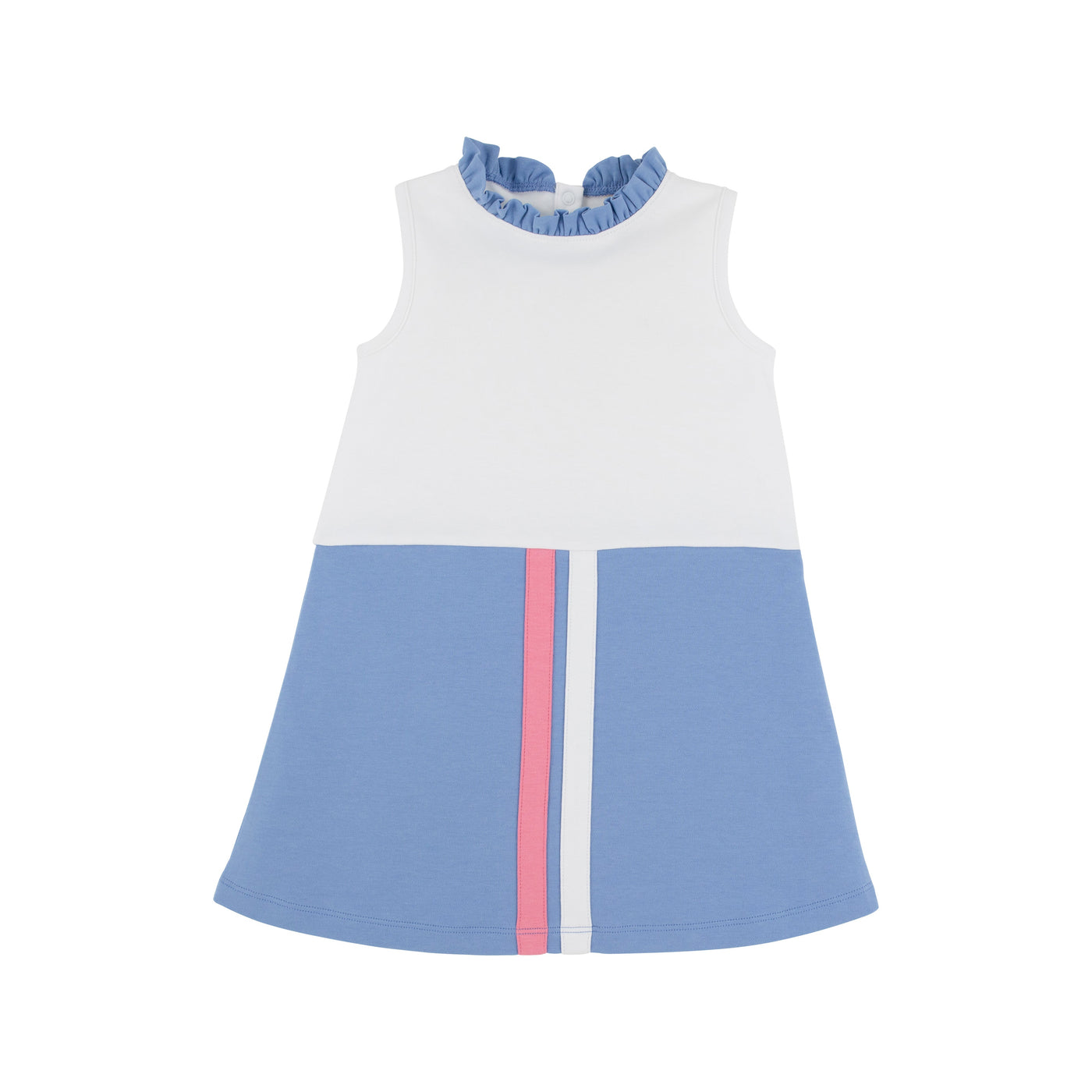 Lizzie's Luxe Leisure Dress Ruffle WAW Barbados Blue HHP