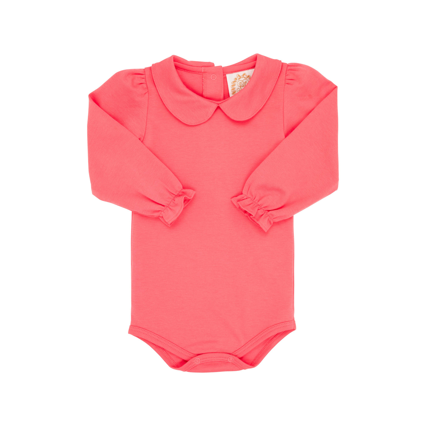 Maude's LS Peter Pan Collar Shirt Parrot Cay Coral