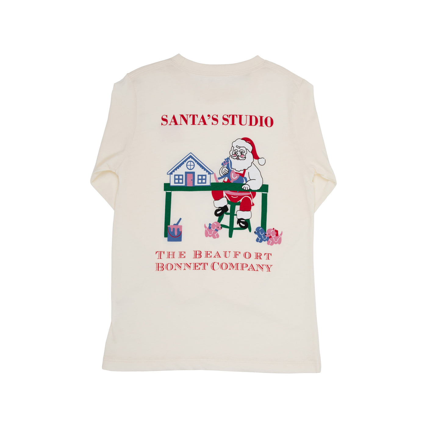 LS Sir Proper's T Shirt Santa's Studio