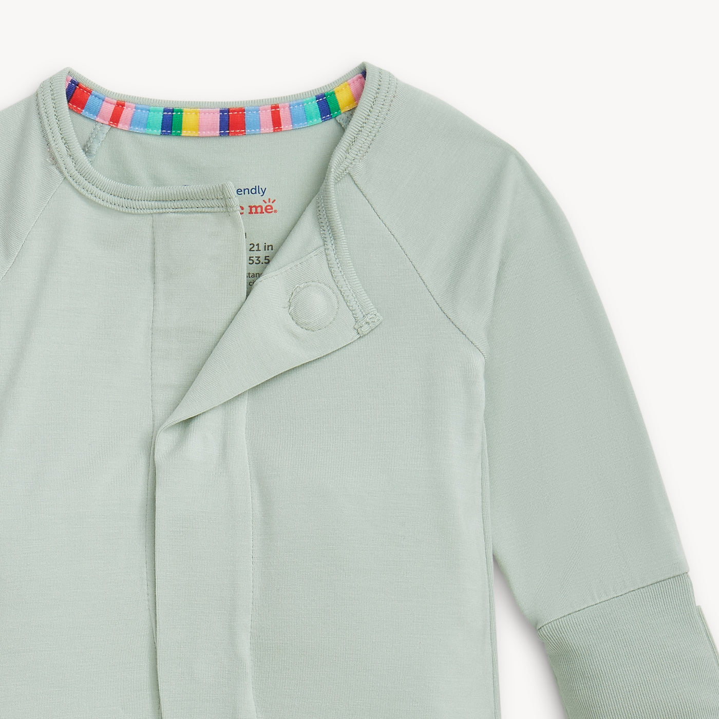 Seafoam Modal Magnetic Coverall