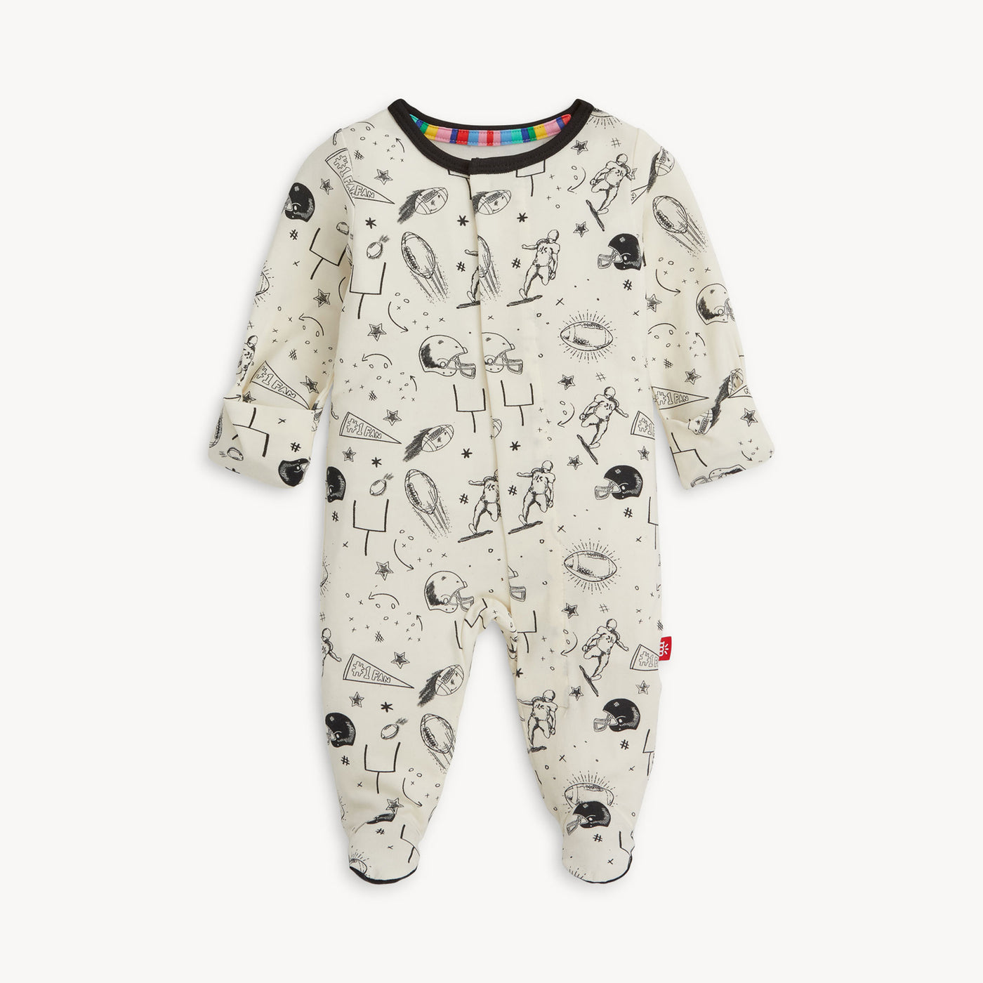 Natural Game Day Modal Magnetic Footie