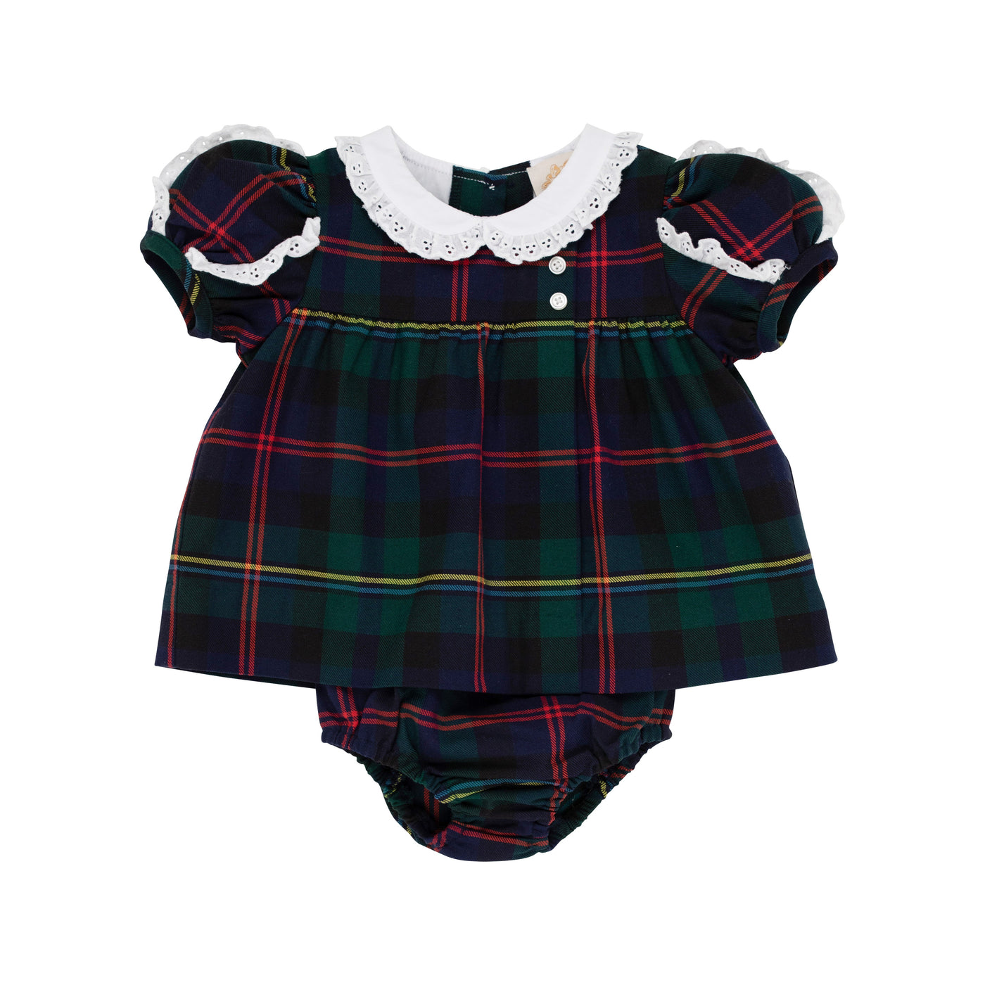 Mary Baker Bloomer Set Horse Trail Tartan