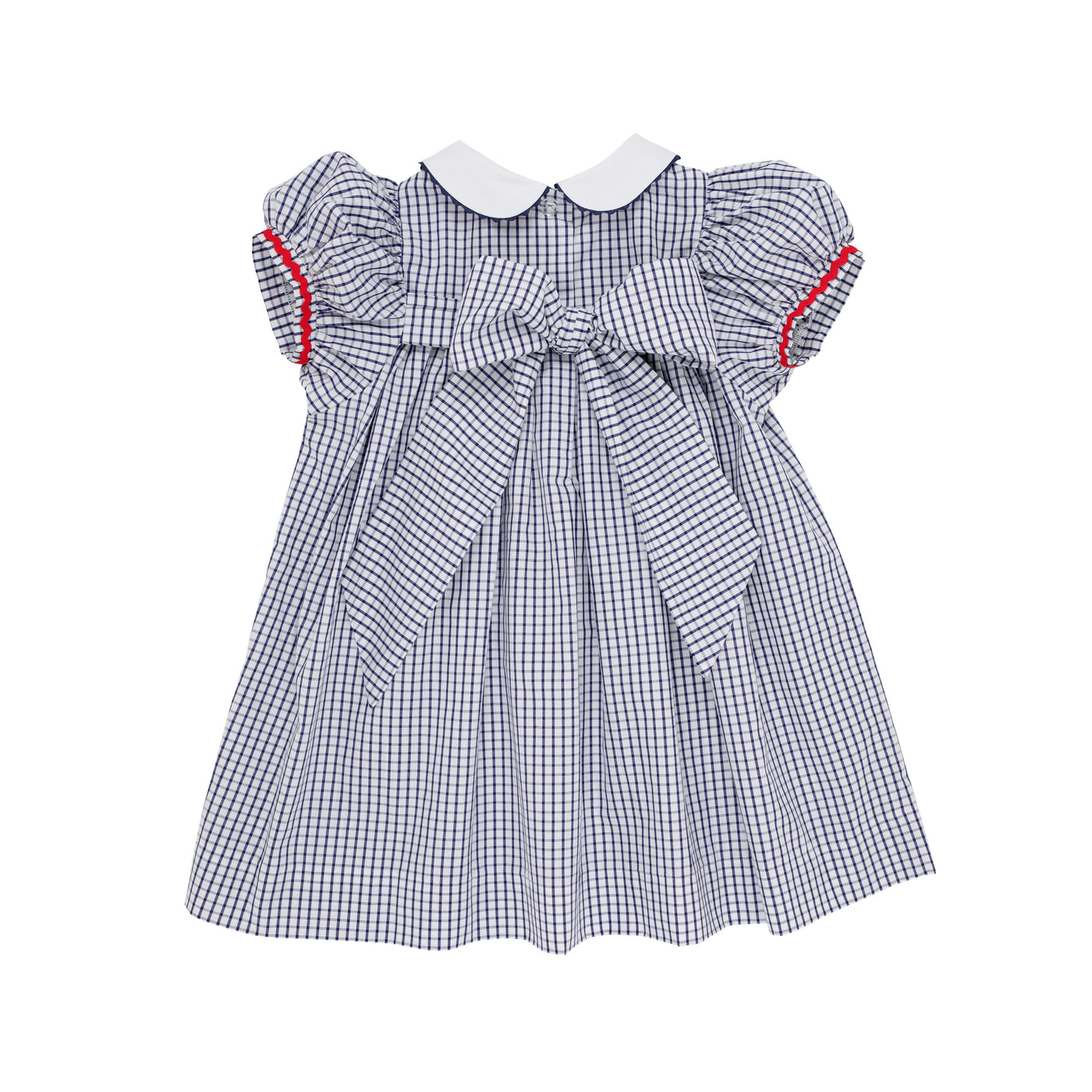 Mary Dal Dress Nantucket Navy Windowpane