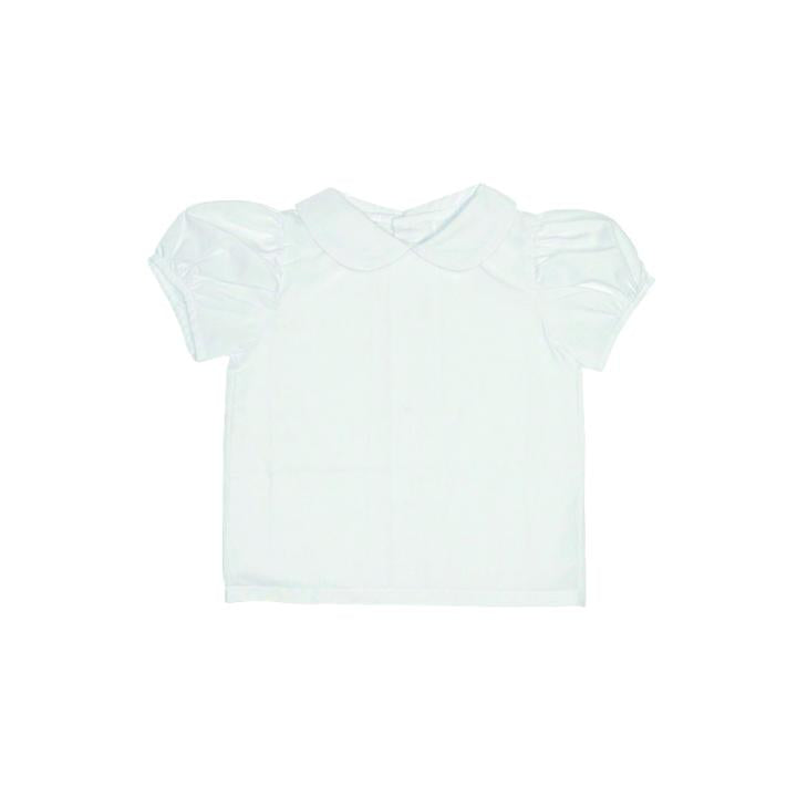 Girls Maude's Peter Pan Collar SS Shirt & Onesie WAW