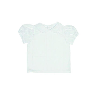 Girls Maude's Peter Pan Collar SS Shirt & Onesie WAW