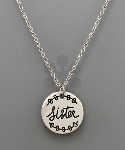 Sister Necklace - 3 Options
