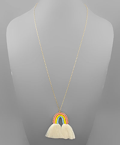Flare Rainbow Necklace