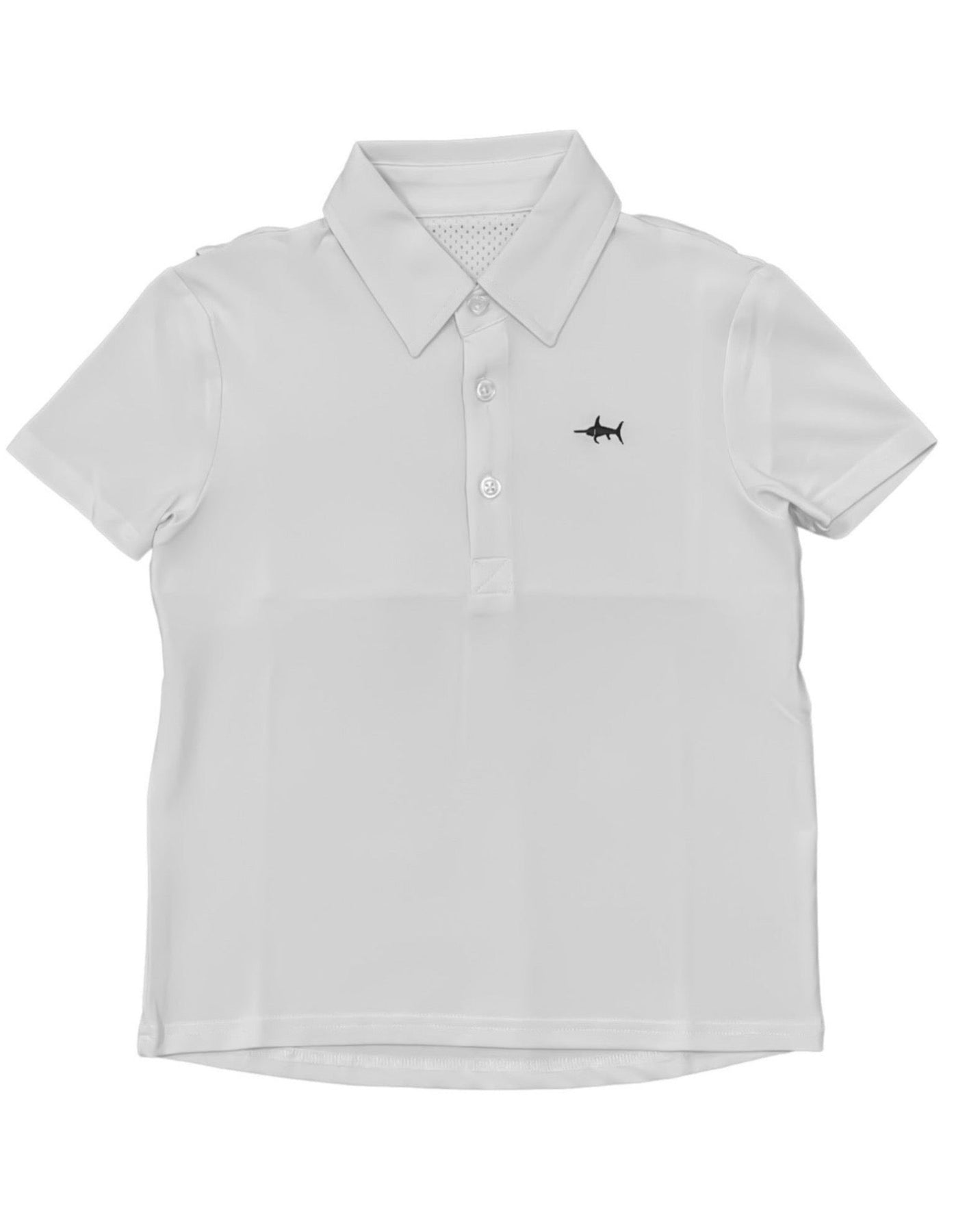 Offshore Performance Solid Polo White