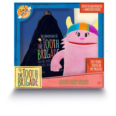 Ollie Monster Tooth Fairy Pillow & Tooth Fairy Book Set