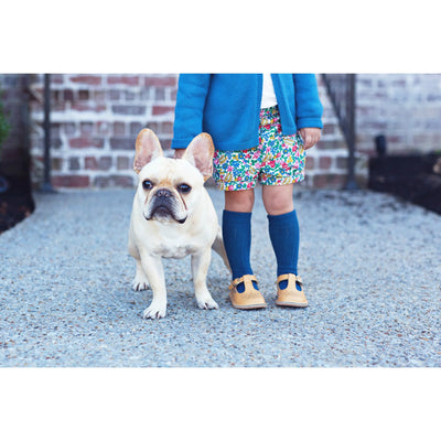 Ollie T Strap Leather Mary Jane Mustard