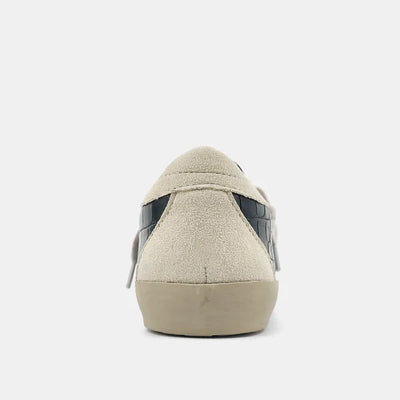 Paula Kids Black Croco