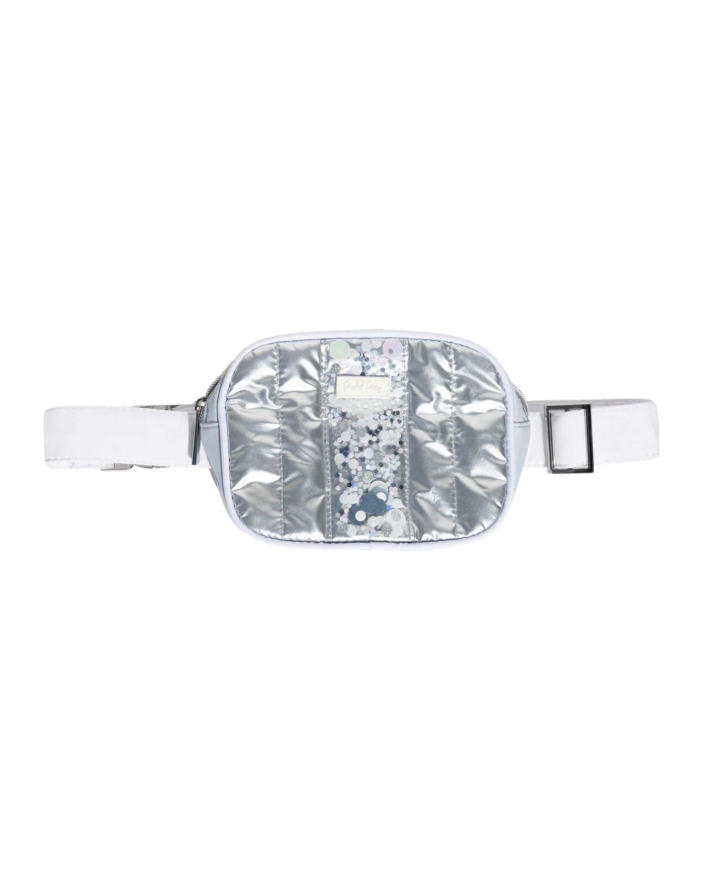 Snow Much Fun Confetti Puffer Belt Bag