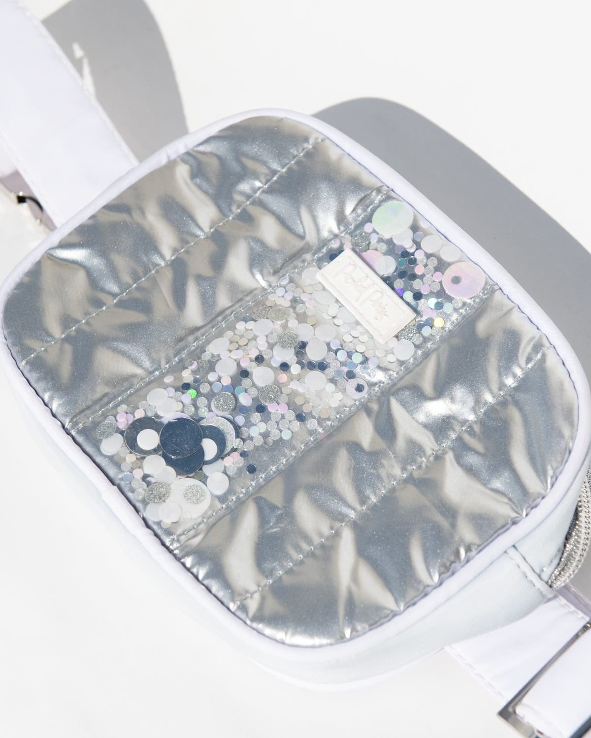 Snow Much Fun Confetti Puffer Belt Bag