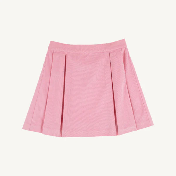 Parson Pleated Skirt Sandpearl Pink Cord