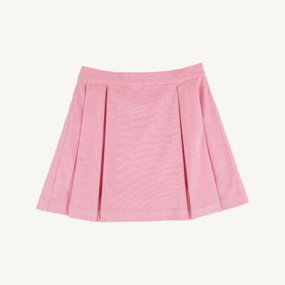 Parson Pleated Skirt Sandpearl Pink Cord