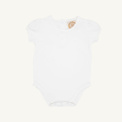 Penny's Play Shirt & Onesie SS Worth Ave White