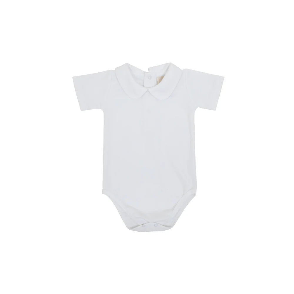 Boys Peter Pan Collar SS Shirt & Onesie Pima WAW