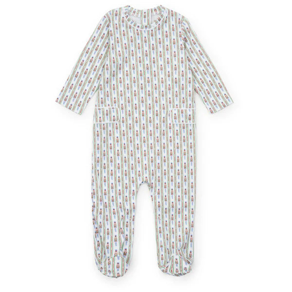 Preston Boys' Romper Nutcracker Stripe