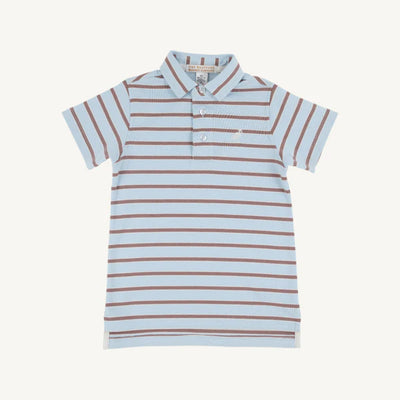 Prim & Proper Polo Buck Blue Palmetto Pearl