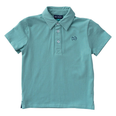 Too Cool For School Polo Nile Blue