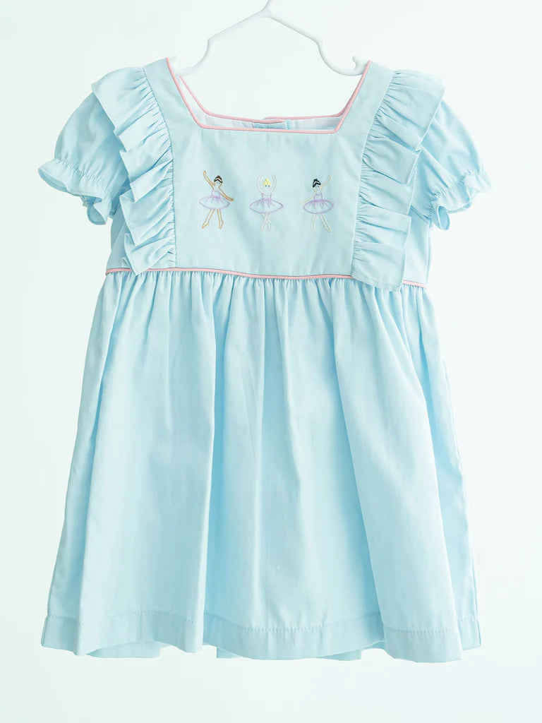 Ballerinas Embroidered Hazel Dress