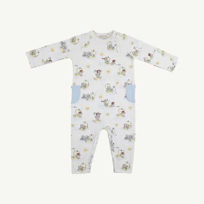Rayburn Romper SS Beaufort Buckhead Blue