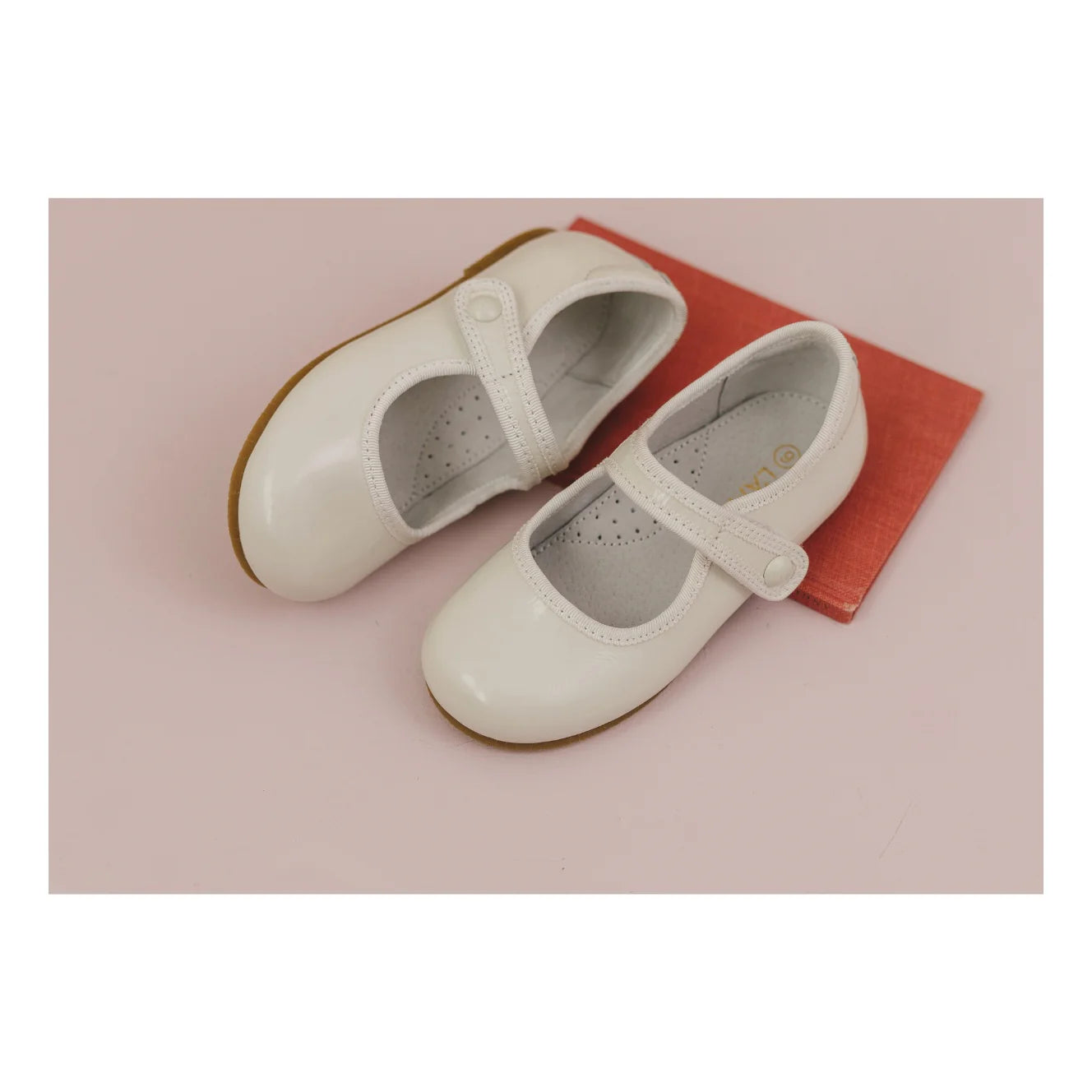 Renata Special Occasion Flat Patent Ivory