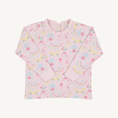 Cassidy Comfy Crewneck Ruffle Golden Birthday