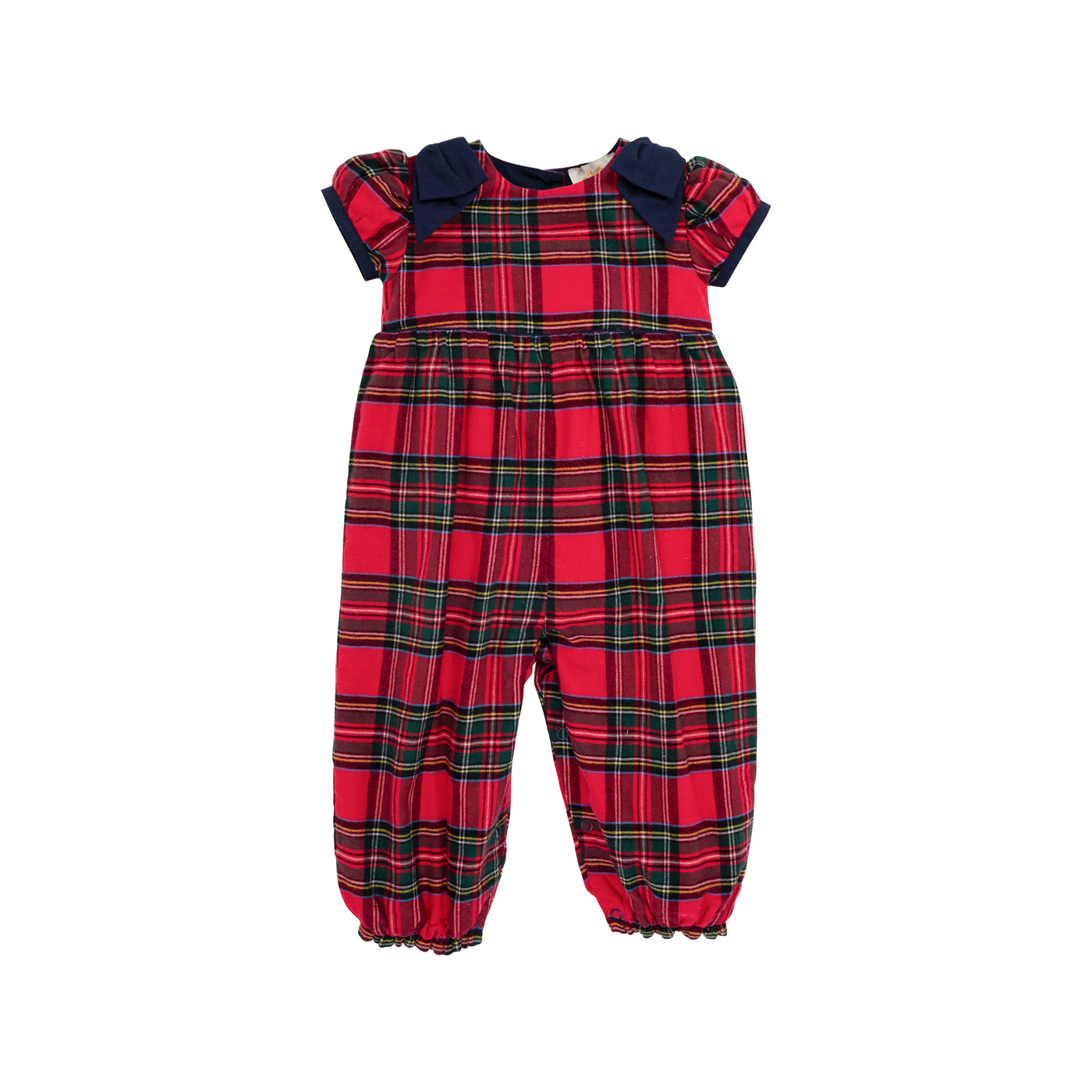 Ryleigh Romper - Society Prep Plaid Flannel