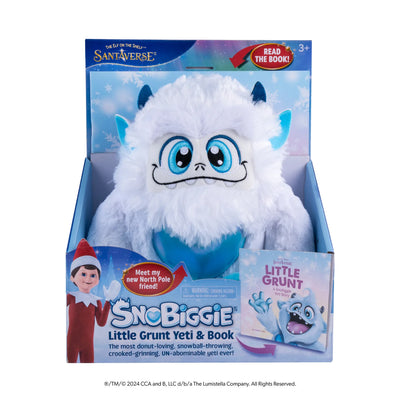 Little Grunt Plush Yeti and Book