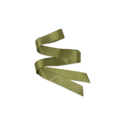 Satin Sash Ribbon Green Pink or Red