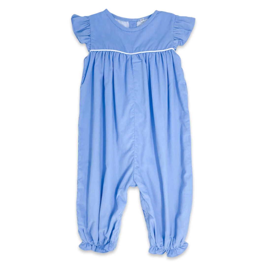 Angel Romper Blue Cord