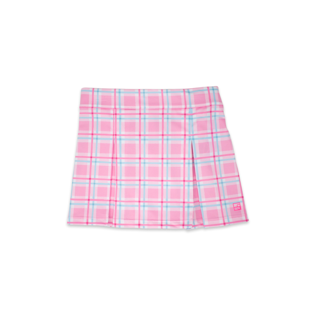 Sophie Skort Pink Plaid